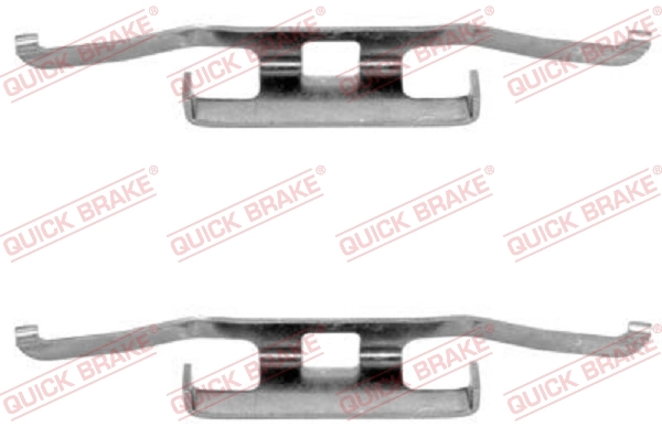 Accessory Kit, disc brake pad